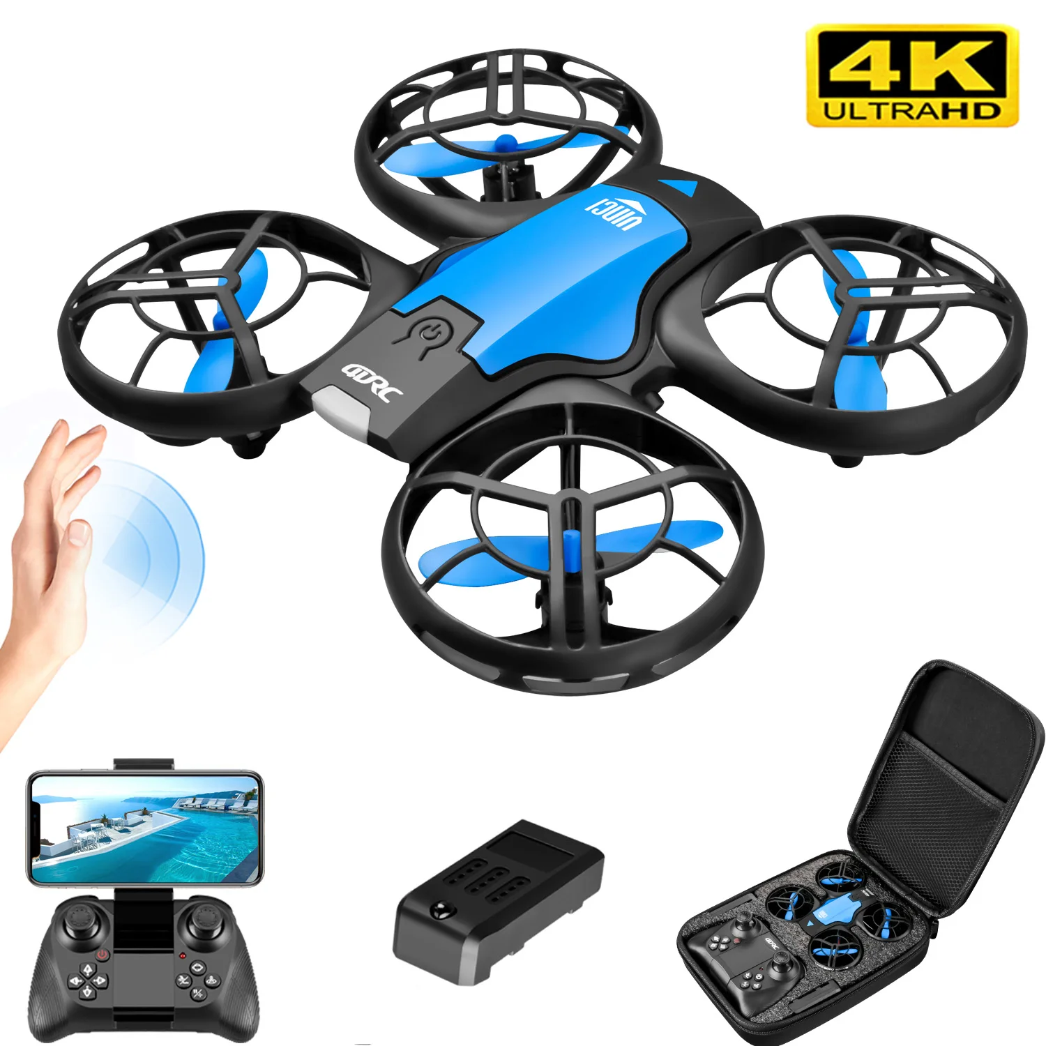 Diy Drone Electronics Kit - V8 New Mini Drone 4k profession