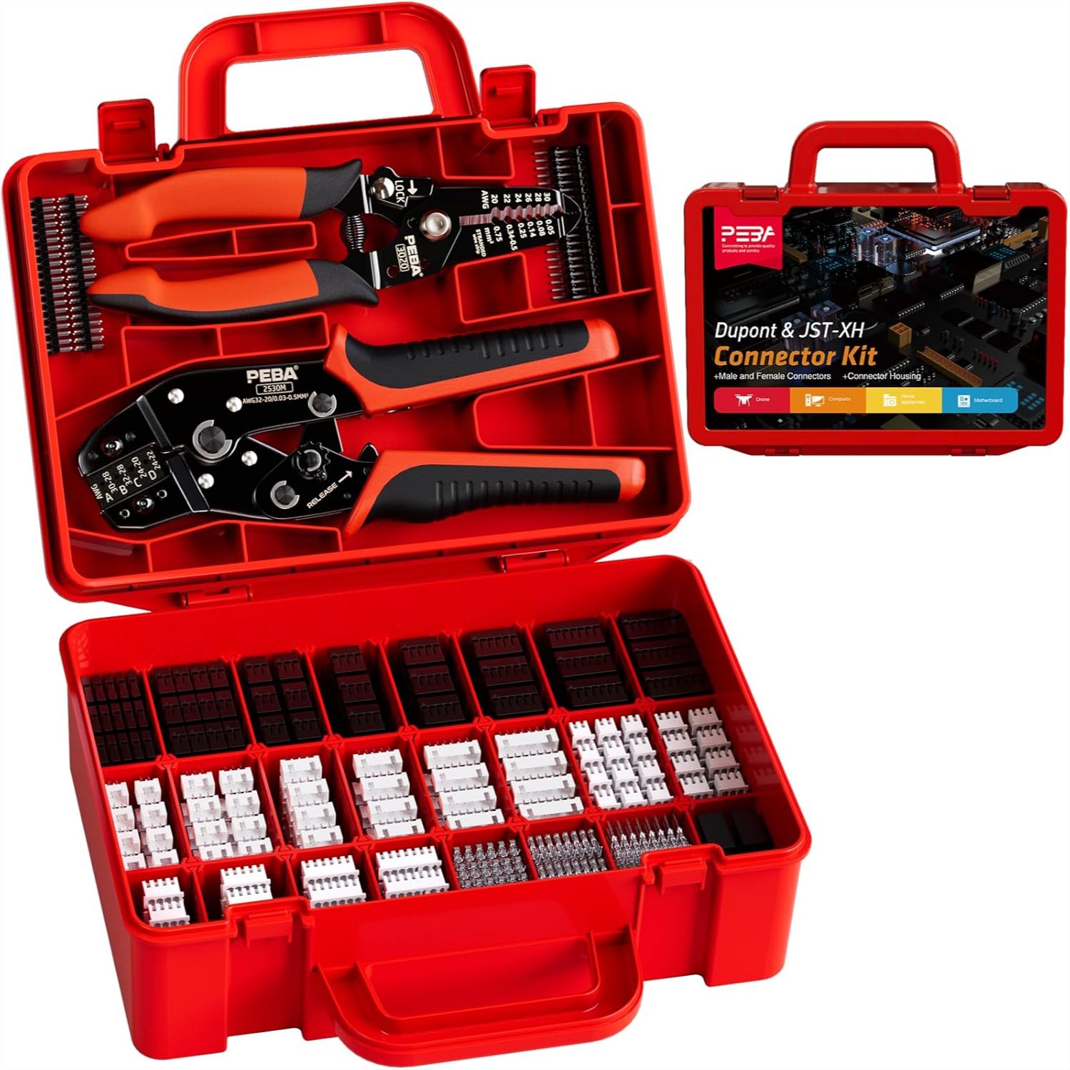 Diy Electronics Tools - PEBA Crimping Tool & Dupont Connector