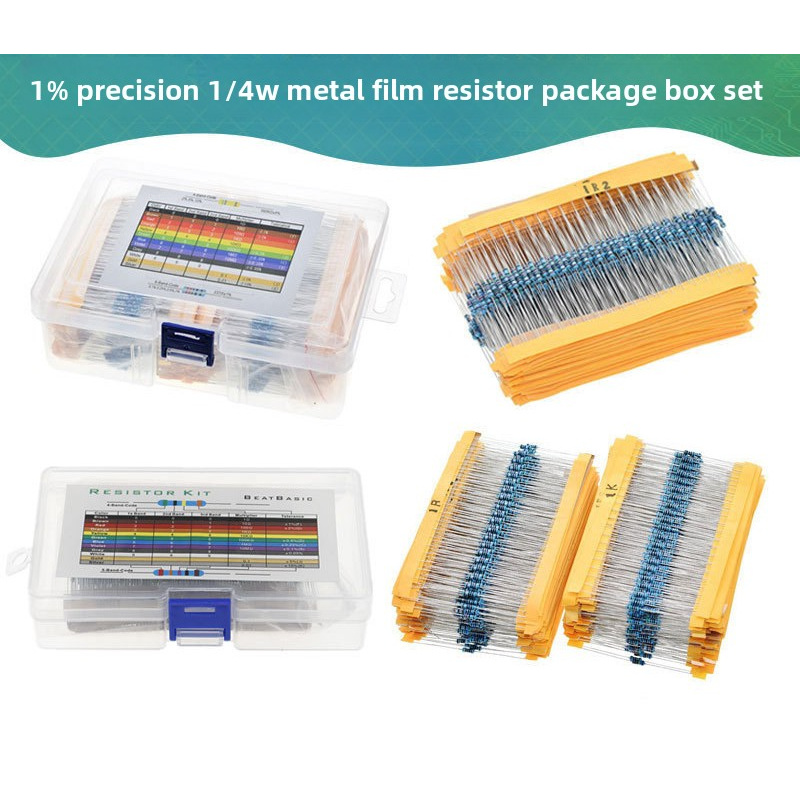 Resistor Kit 1 4W - Boxed 600pcs 30Types 20pcs Each 1%