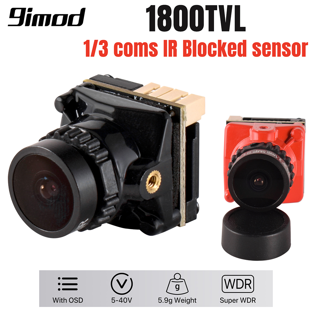 Diy Drone Electronics Kit - 9IMOD FPV Camera 1800TVL 5MP 2.1mm
