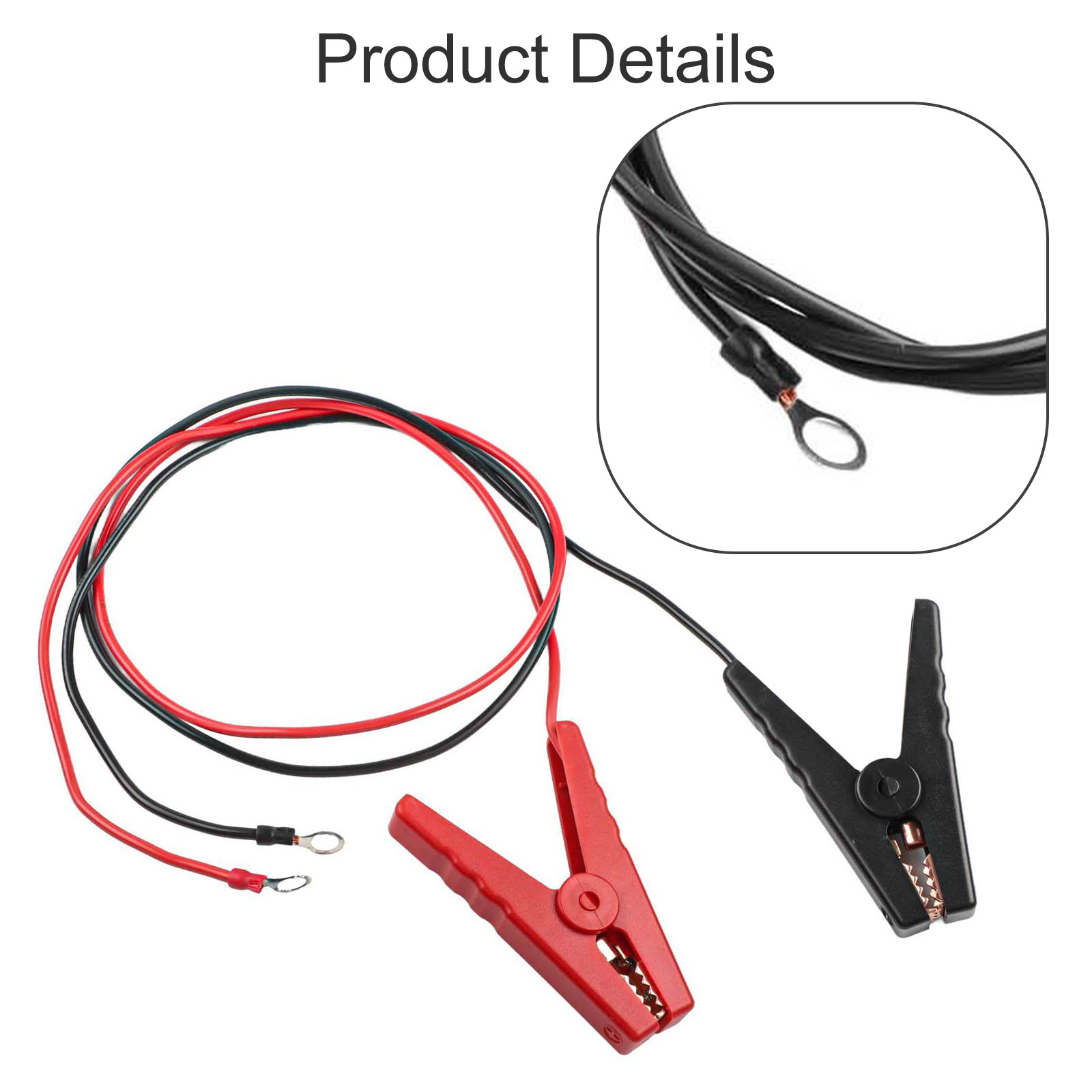 Crocodile Clip Set - Efficient 3Ft Electric Fence Wire Comes