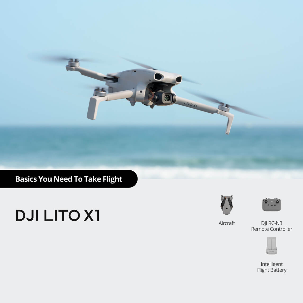 Diy Drone Electronics Kit - Lito X1 Smooth Flight Kit RC-N3