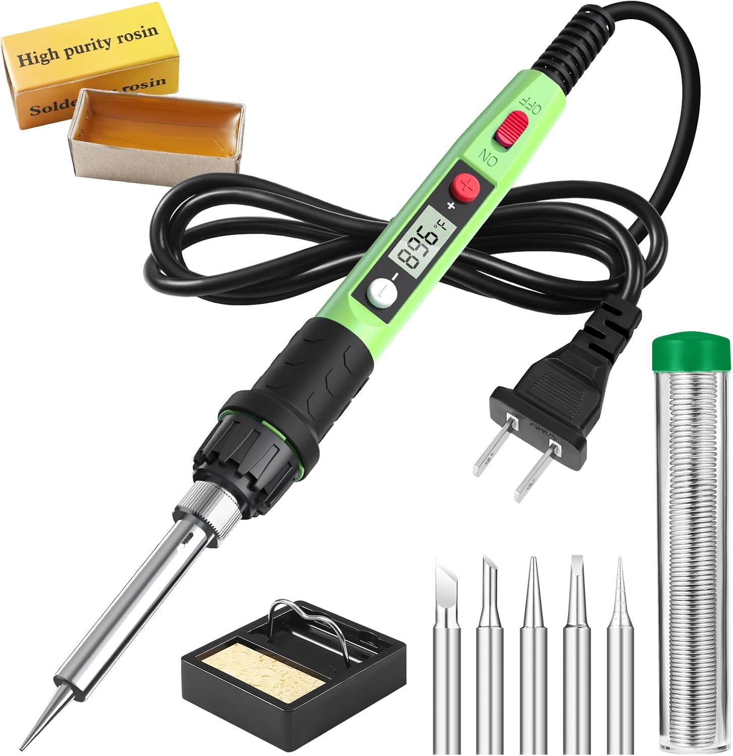 Diy Electronics Tools - 80W LCD Digital Soldering Iron Kit
