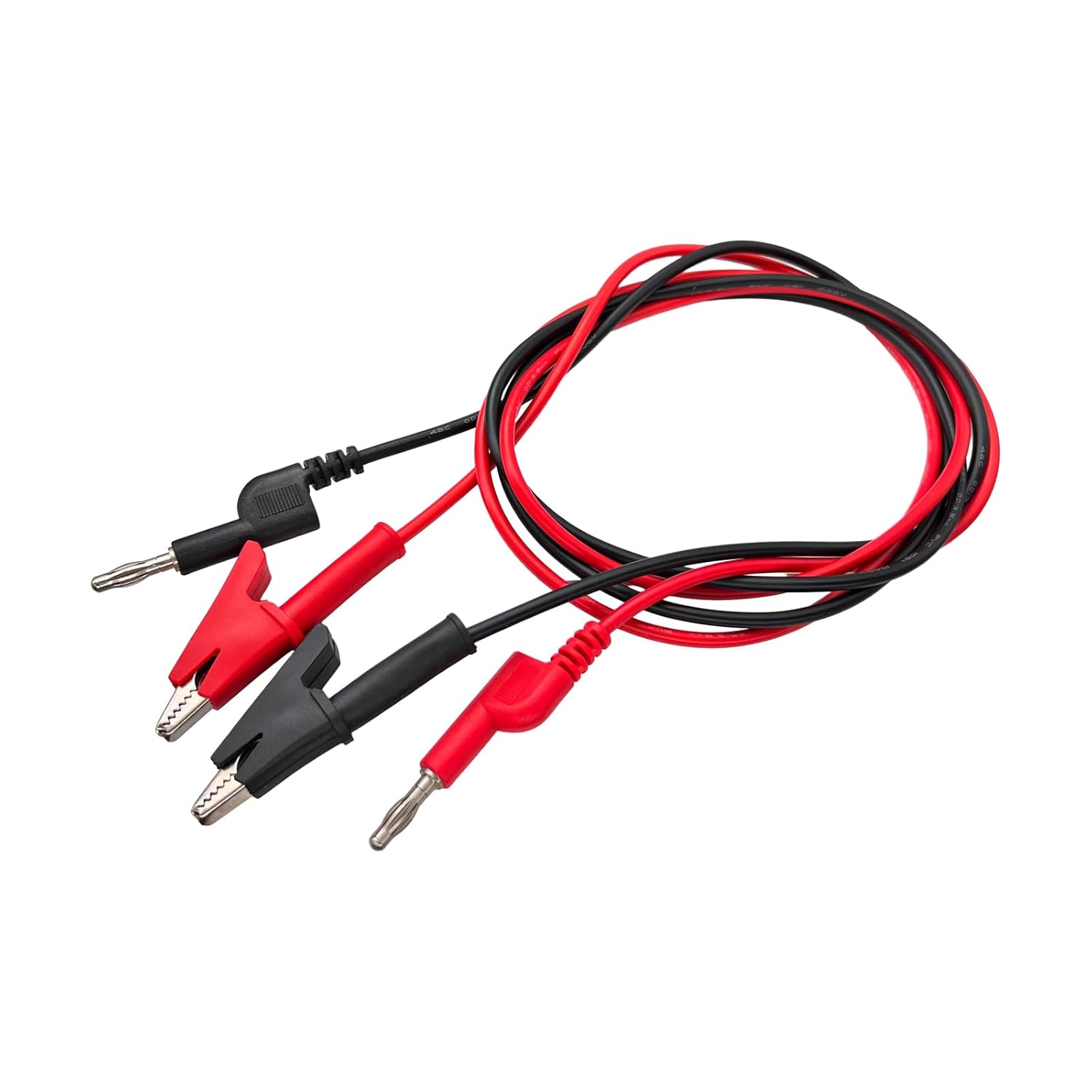 2Pcs 1M Double End Test Lead W - Crocodile Clip Set recensione e prezzo