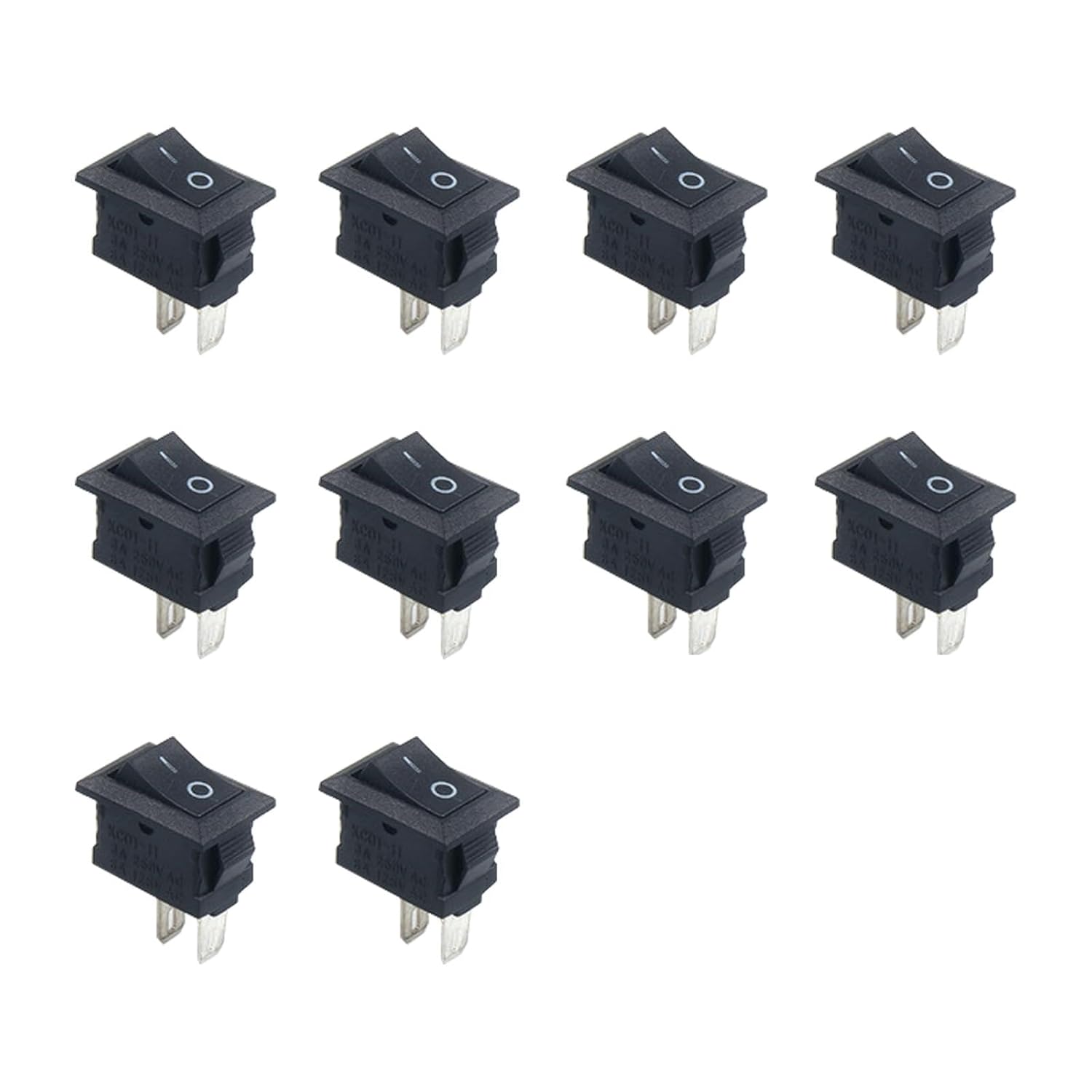 10PCS Rocker Switch 31x10mm 2  - Diy Boat Electronics recensione e prezzo