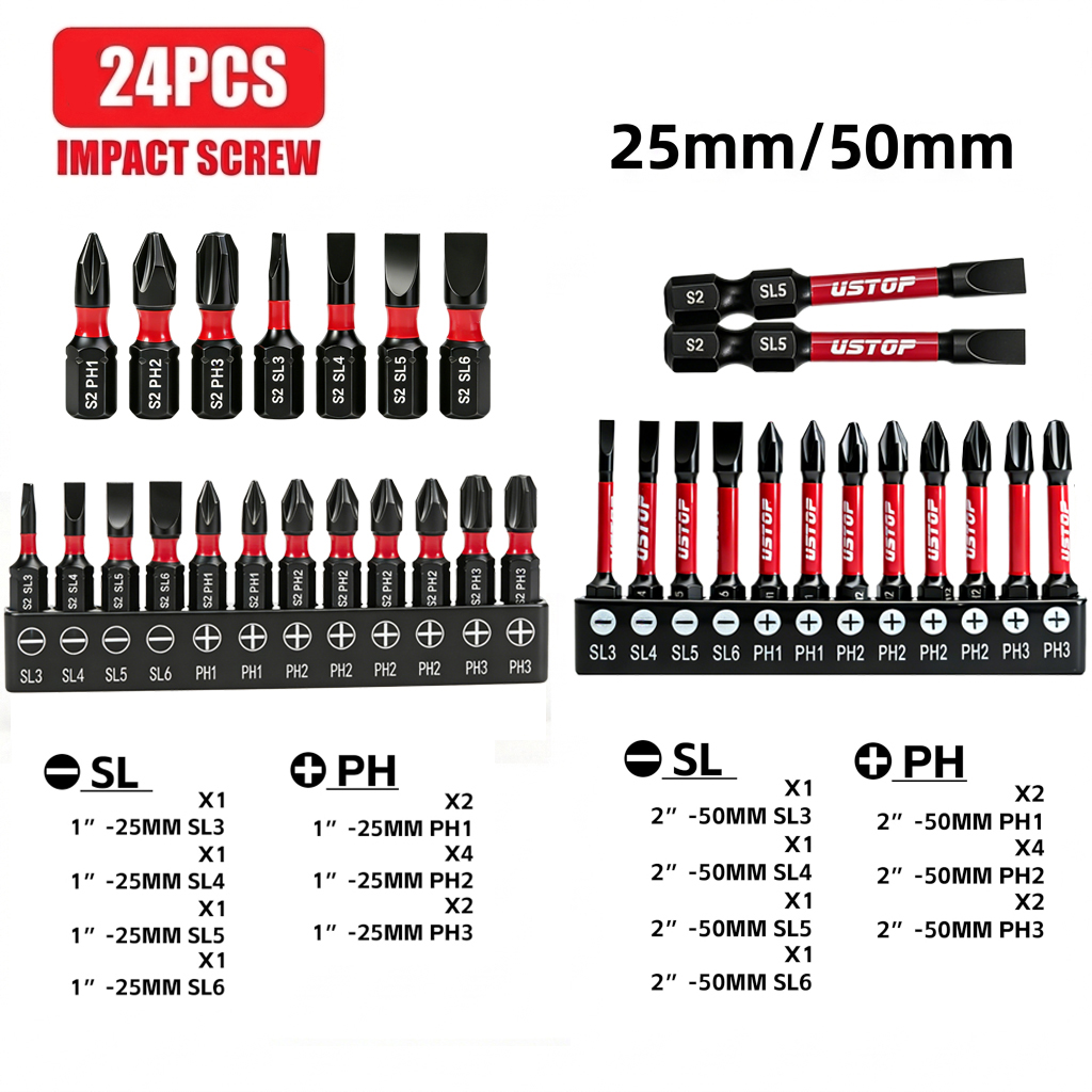 Ustop, 24-Piece Set of Sl and  - Homemade Diy Electronics recensione e prezzo