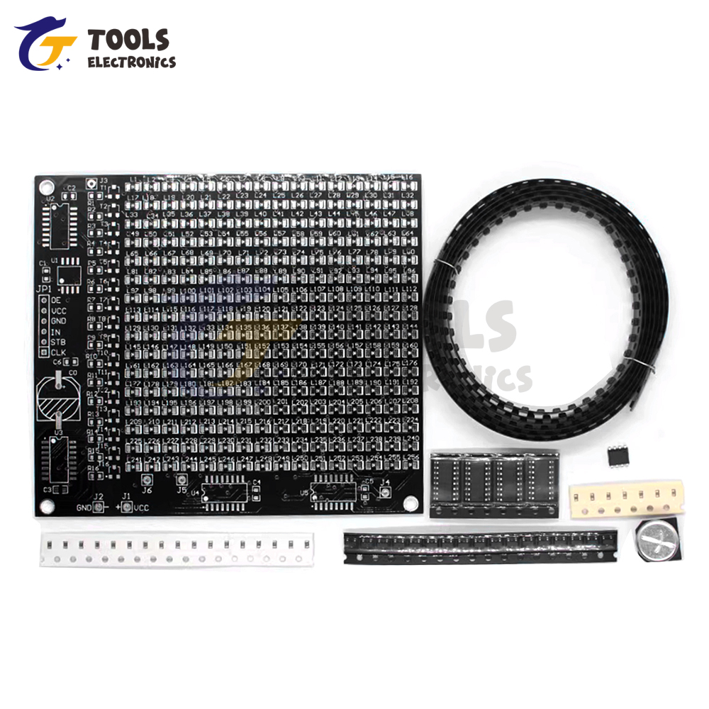 DIY Electronic Kit 64LED/256LE - Diy Electronics Tools recensione e prezzo