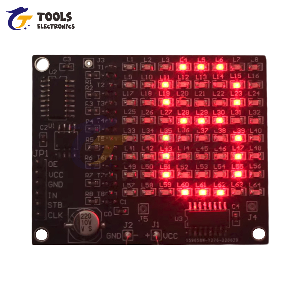 DIY Electronic Kit 64LED/256LE - Diy Electronics Tools recensione e prezzo