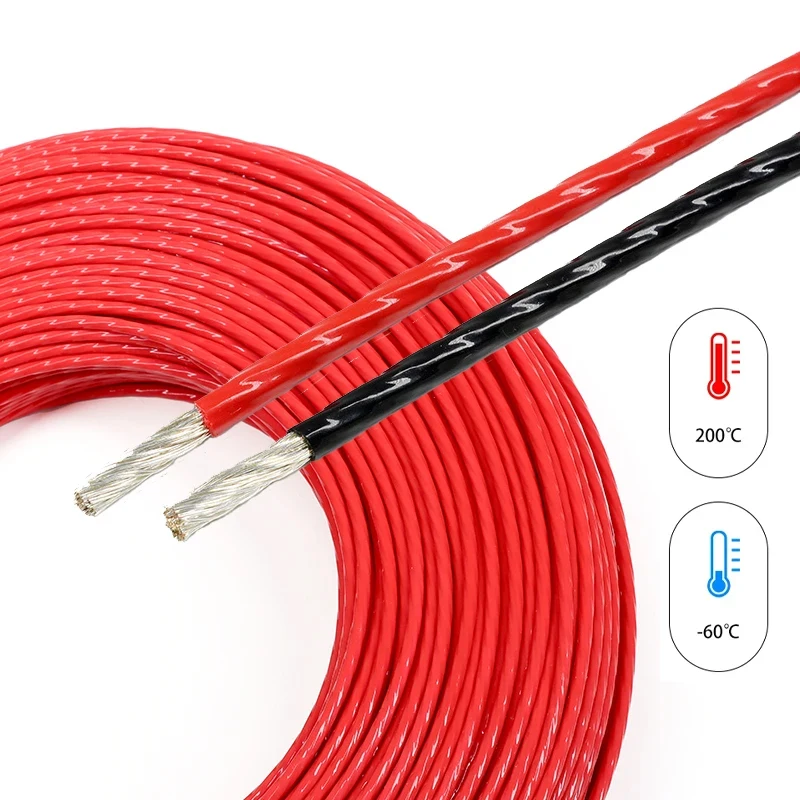 30~10AWG Red/Black PTFE Silver - Diy Electronics Audio recensione e prezzo