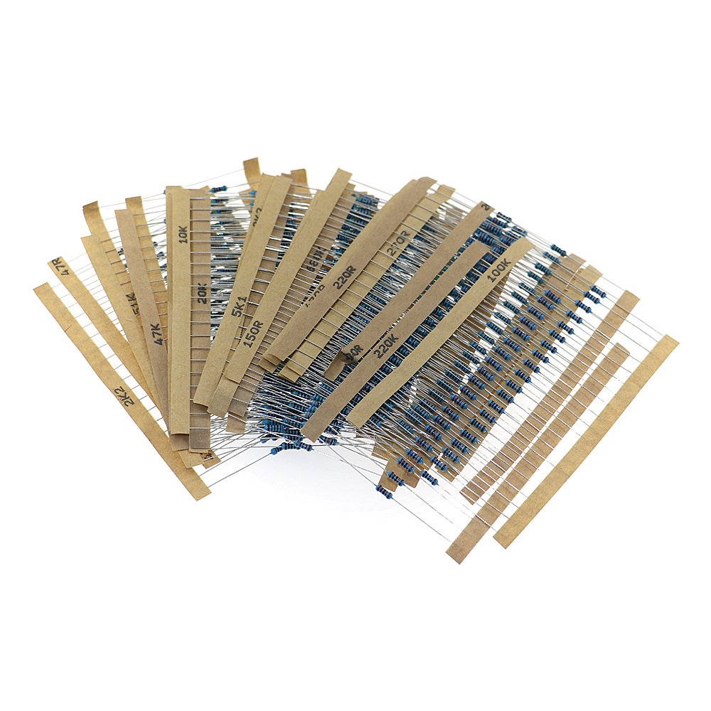 600pcs/lot 30Values* 20pcs 1%  - Resistor Kit 1 4W recensione e prezzo