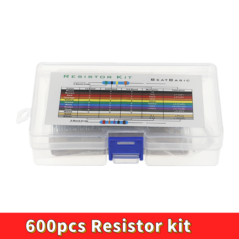 600pcs/lot 30Values* 20pcs 1%  - Resistor Kit 1 4W recensione e prezzo