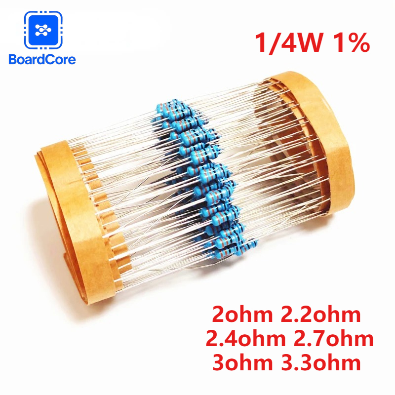 100/120PCS 1/4W 1% Metal Film  - Resistor Kit 1 4W recensione e prezzo