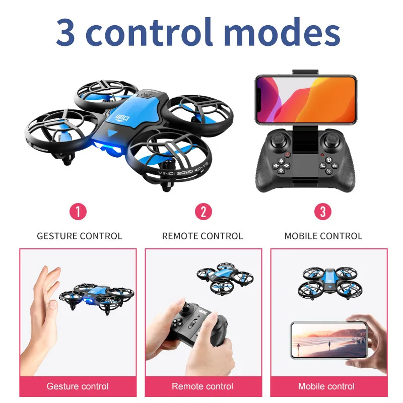 V8 New Mini Drone 4k professio - Diy Drone Electronics Kit recensione e prezzo