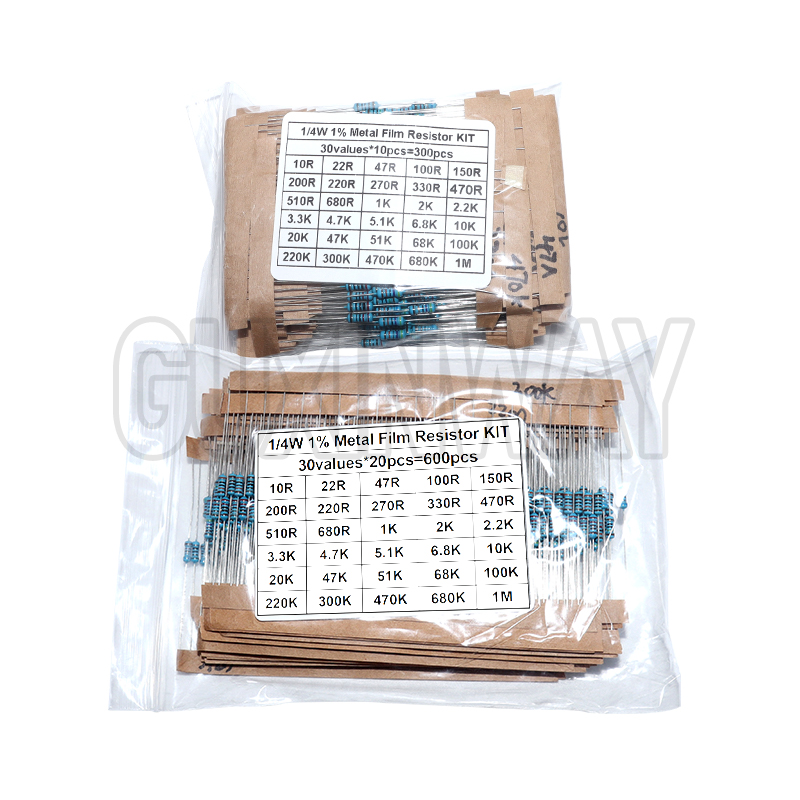1/4W 1% Metal Film Resistor KI - Resistor Kit 1 4W recensione e prezzo