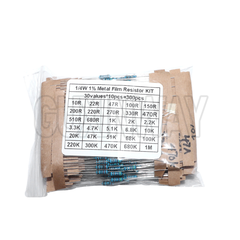 1/4W 1% Metal Film Resistor KI - Resistor Kit 1 4W recensione e prezzo