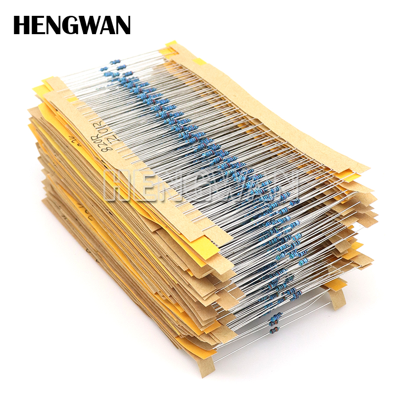 1/4W 1/8W 1/2W 1W 2W 1% Metal  - Resistor Kit 1 4W recensione e prezzo