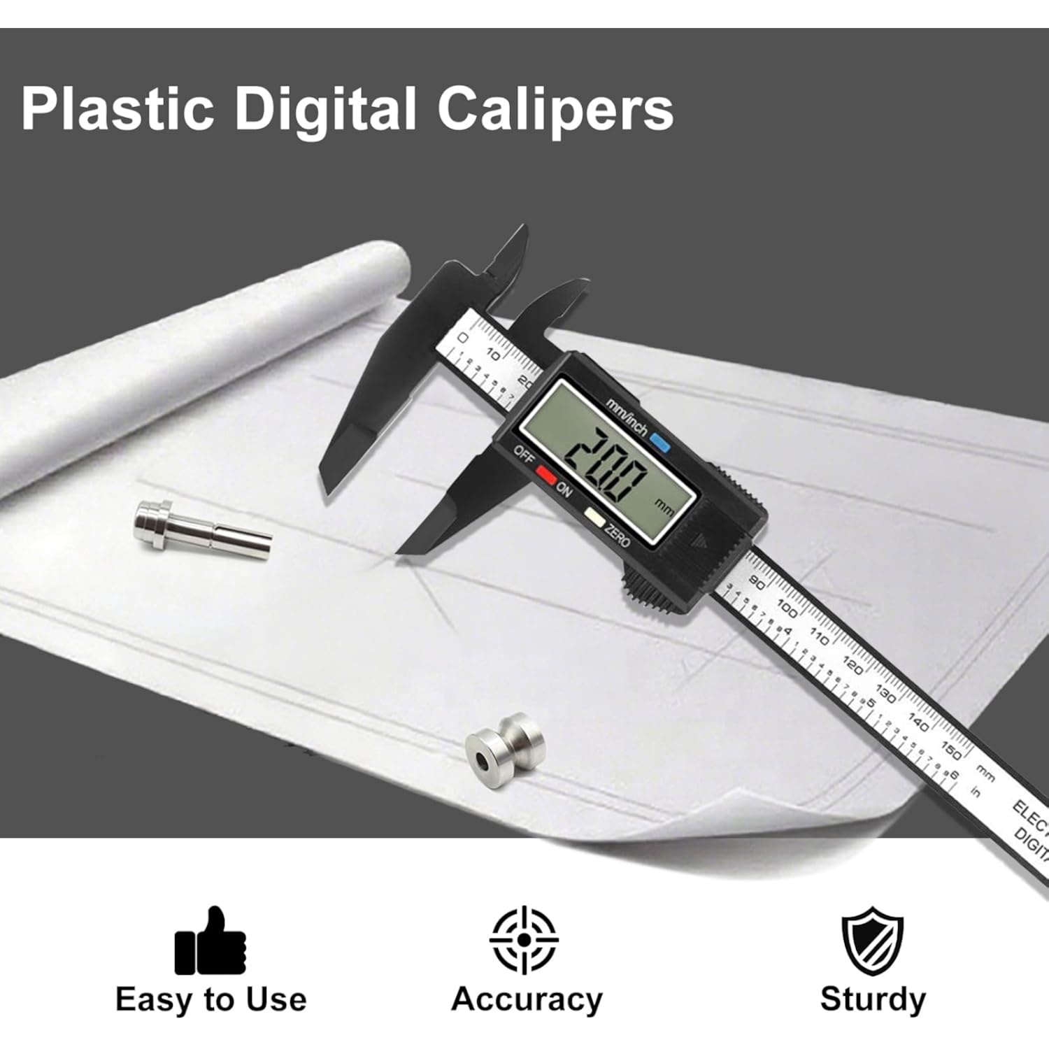 Digital Caliper - Student Lab  - Diy Home Electronics Lab recensione e prezzo