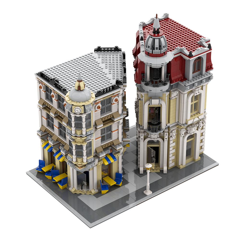 Gobricks MOC Street View Corne - Diy Electronics Market recensione e prezzo