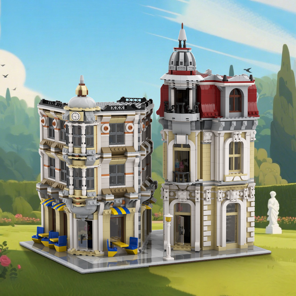 Gobricks MOC Street View Corne - Diy Electronics Market recensione e prezzo
