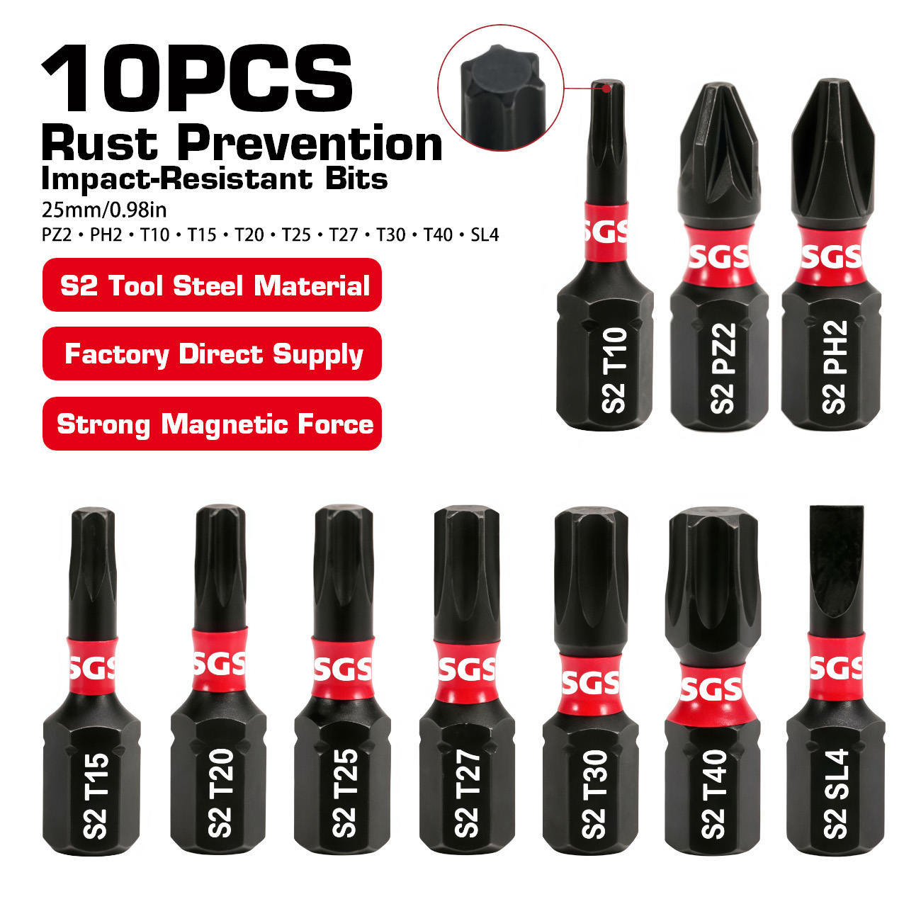 10-Piece Set, 25mm Length, S2  - Homemade Diy Electronics recensione e prezzo