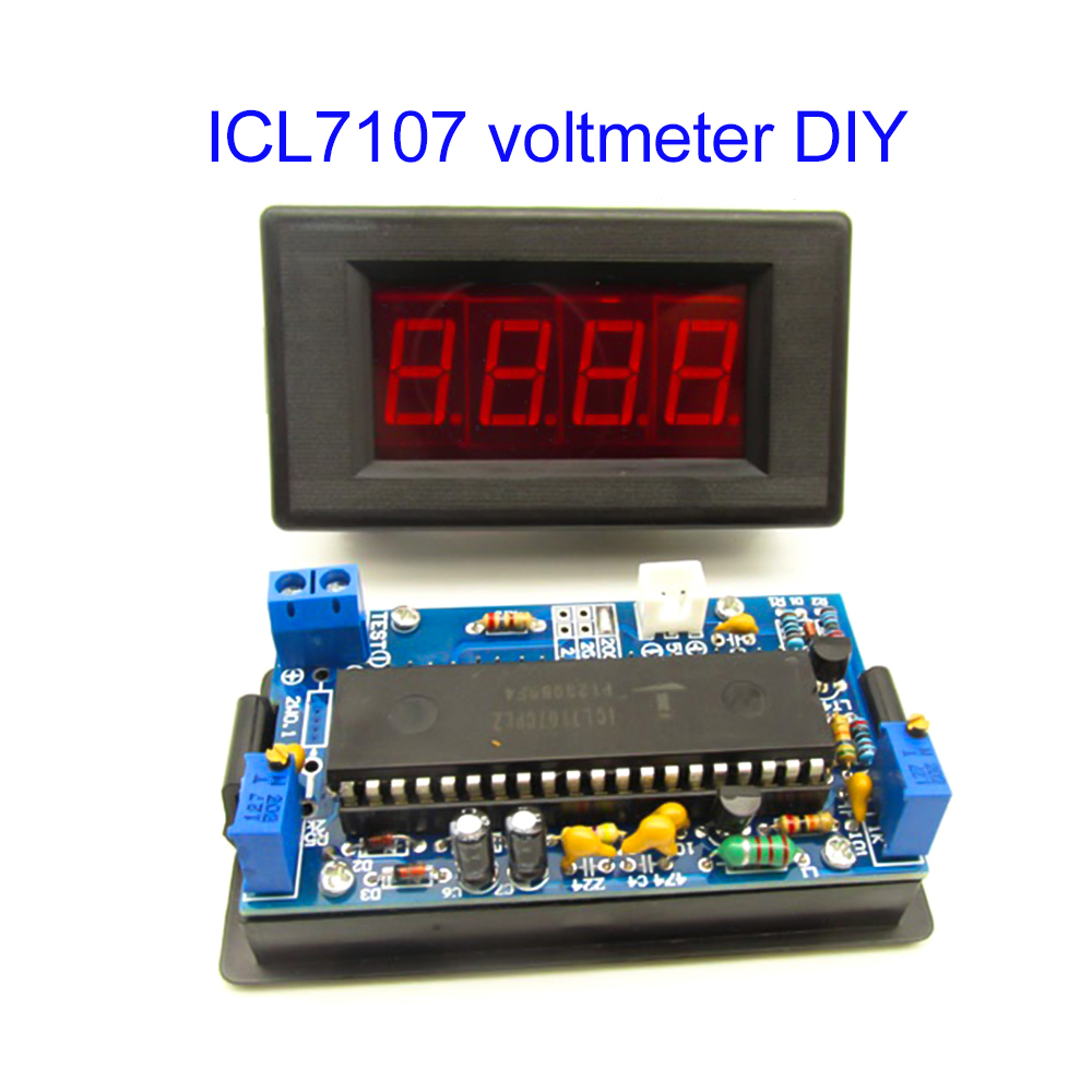 ICL7107 Voltmeter DIY Kit Part - Diy Electronics Project Kit recensione e prezzo