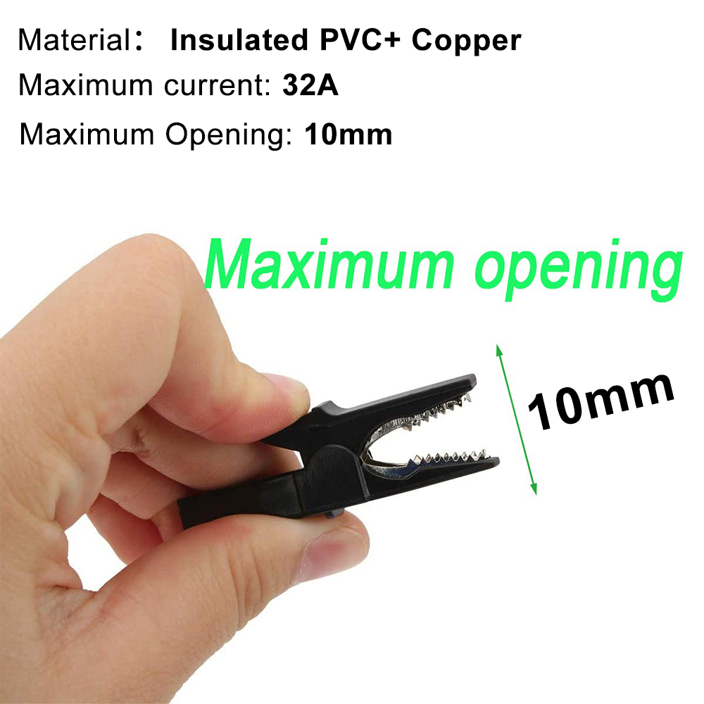 Alligator Clip with Banana Plu - Crocodile Clip Set recensione e prezzo