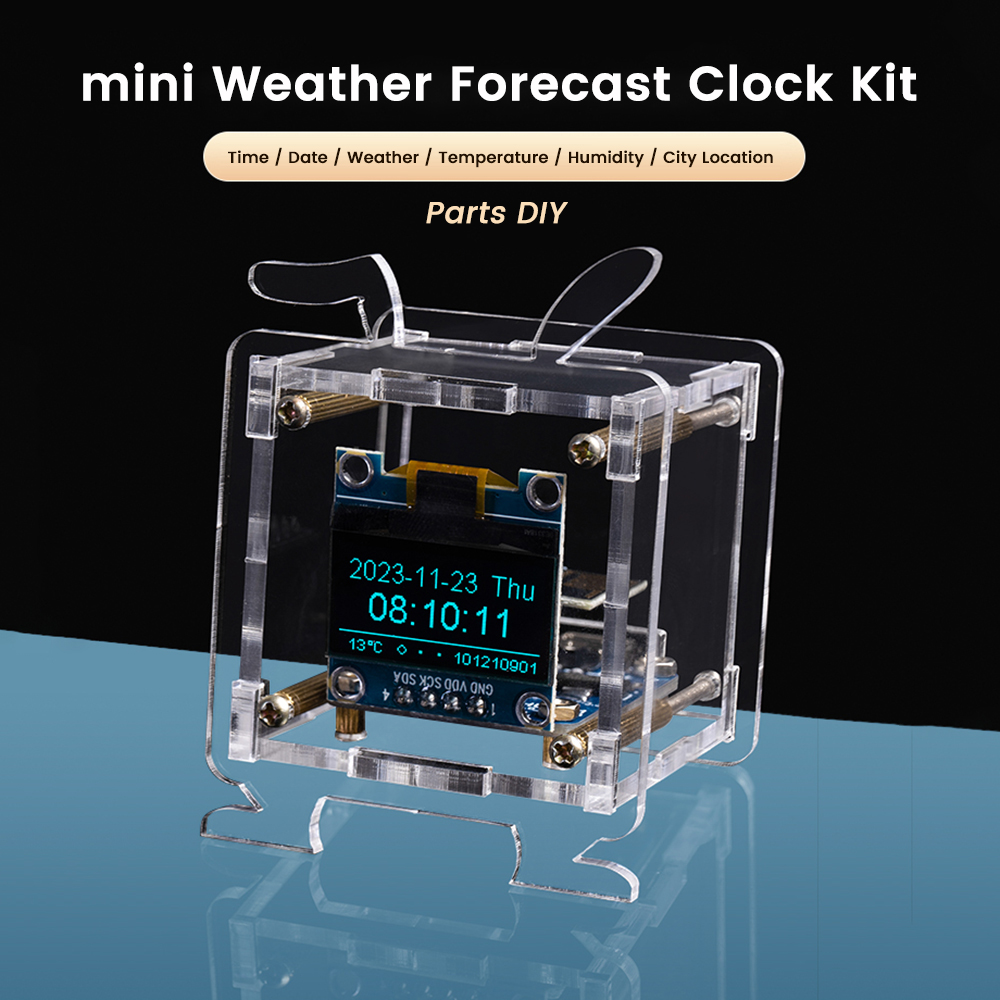 ESP8266 DIY Digital Clock Kit  - Diy Soldering Station No Electronics recensione e prezzo