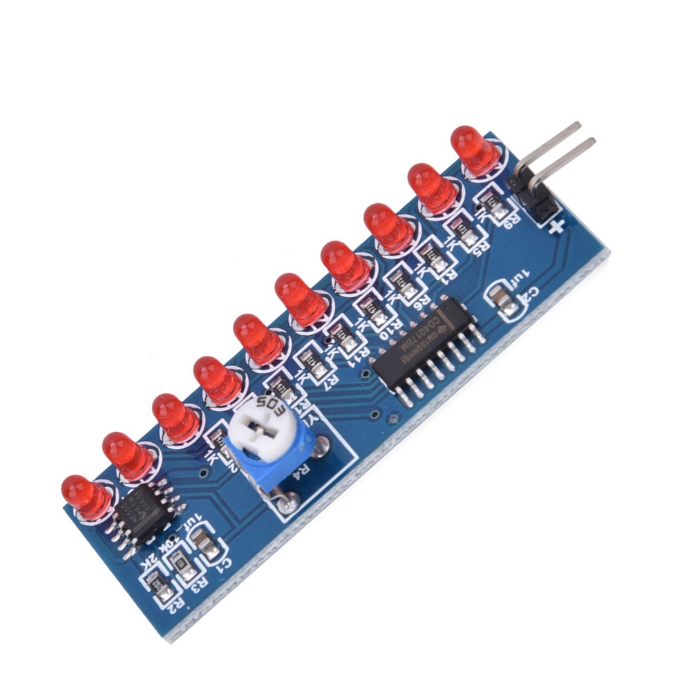 2Pcs NE555 CD4017 LED Flowing  - Diy Electronics Project Kit recensione e prezzo
