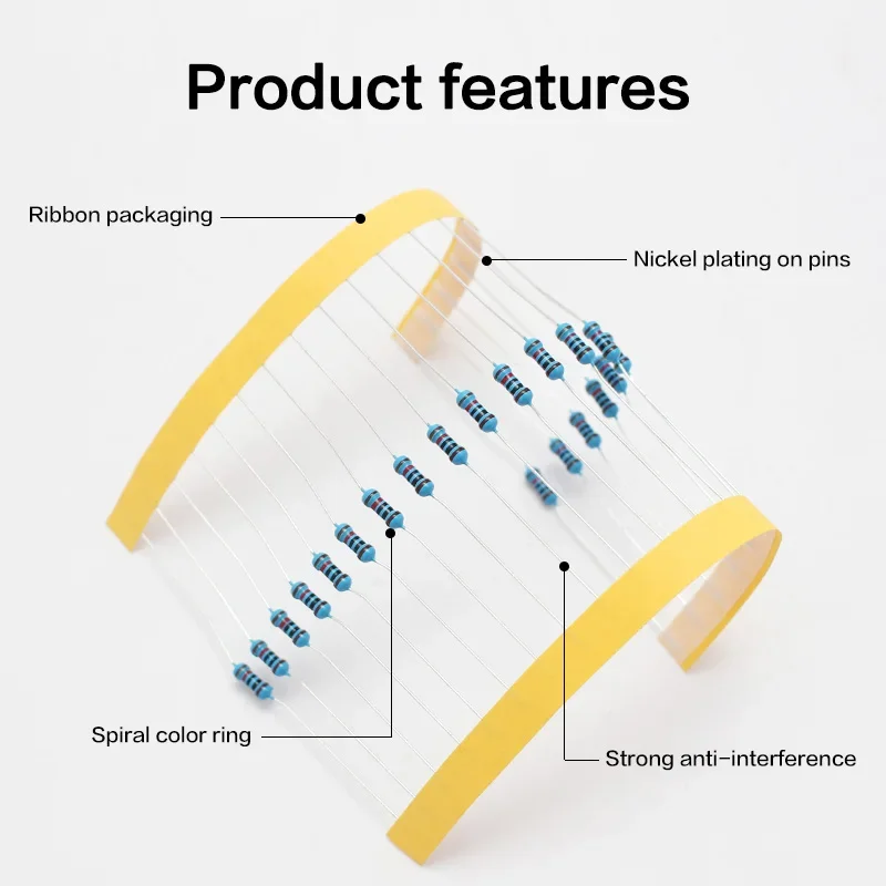 300/600pcs 1% Resistor Set Res - Resistor Kit 1 4W recensione e prezzo