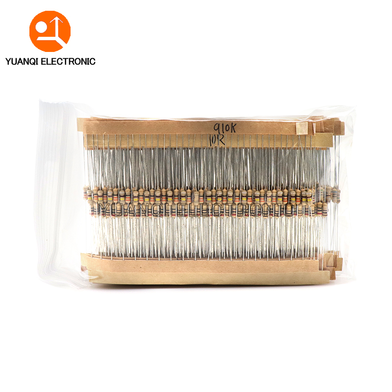 860pcs 1/4W Carbon Film Resist - Resistor Kit 1 4W recensione e prezzo