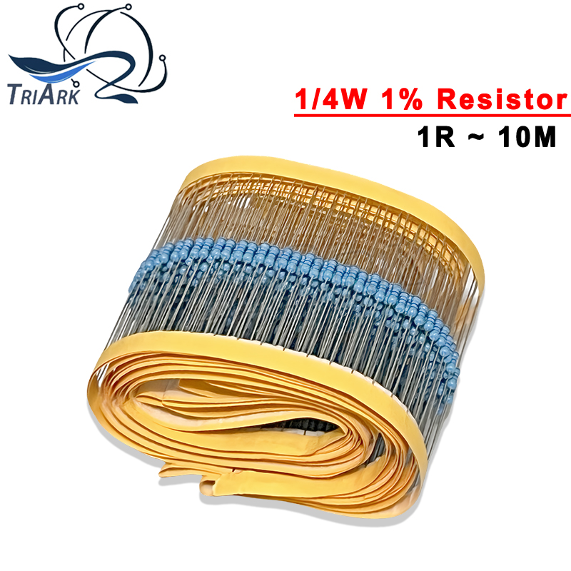 100PCS/Lot Metal Film Resistor - Resistor Kit 1 4W recensione e prezzo