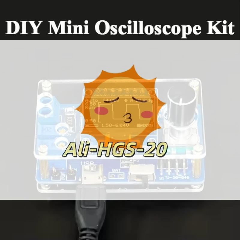 Oscilloscope DIY Mini Kit STC8 - Diy Home Electronics Lab recensione e prezzo