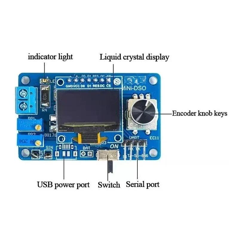 Oscilloscope DIY Mini Kit STC8 - Diy Home Electronics Lab recensione e prezzo