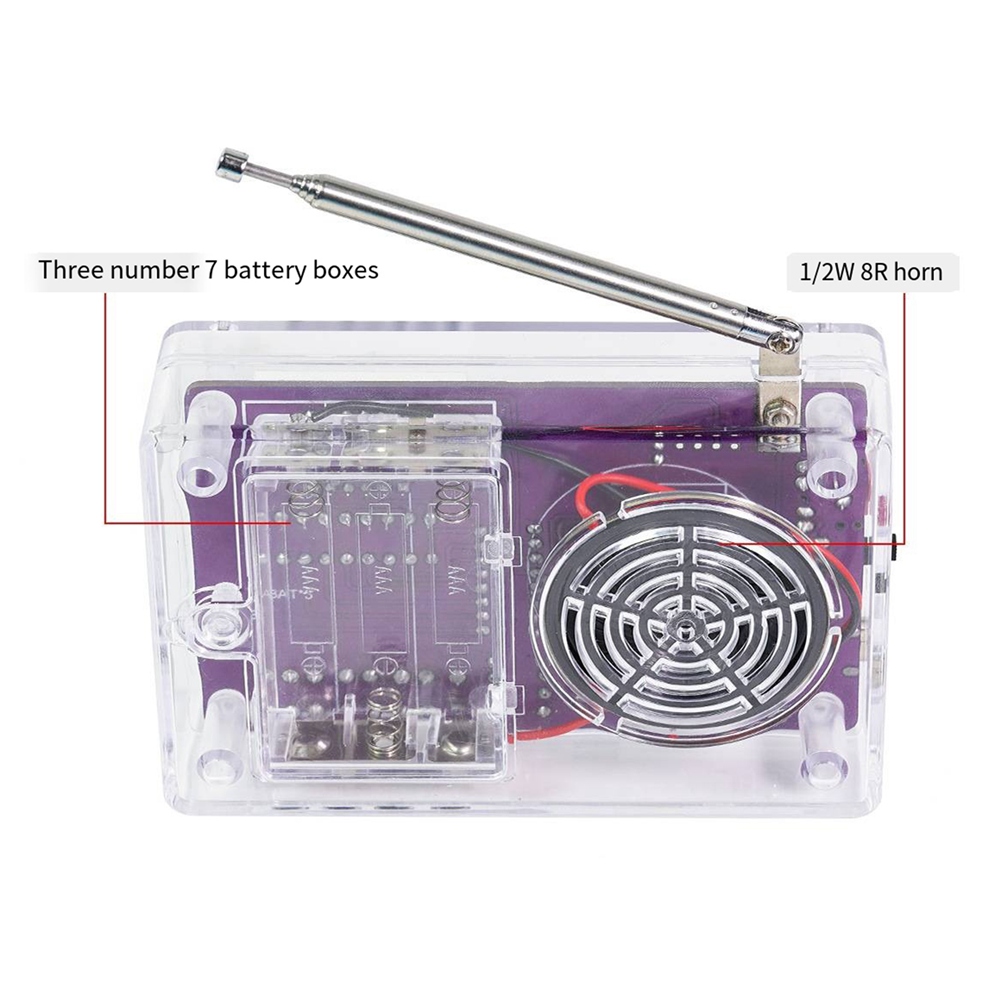 A72Z New HU-017B DIY FM Radio  - Diy Electronics Project Kit recensione e prezzo