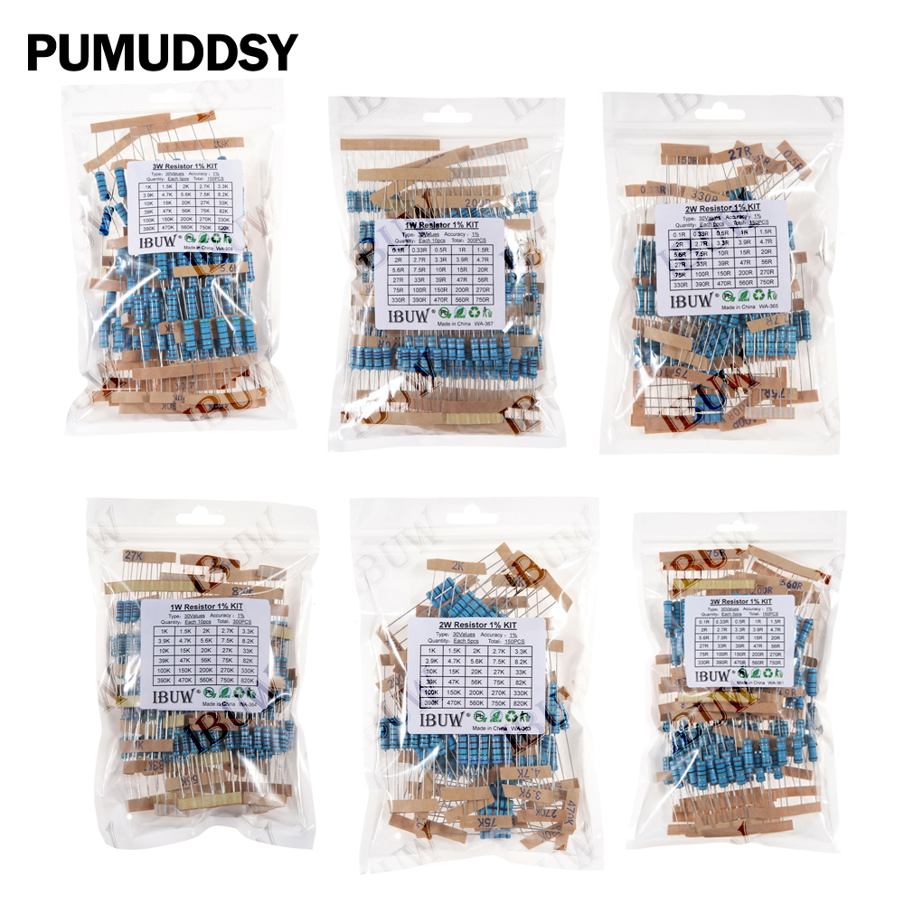 1/4W 1/2W 1W 2W 3W Resistance  - Resistor Kit 1 4W recensione e prezzo