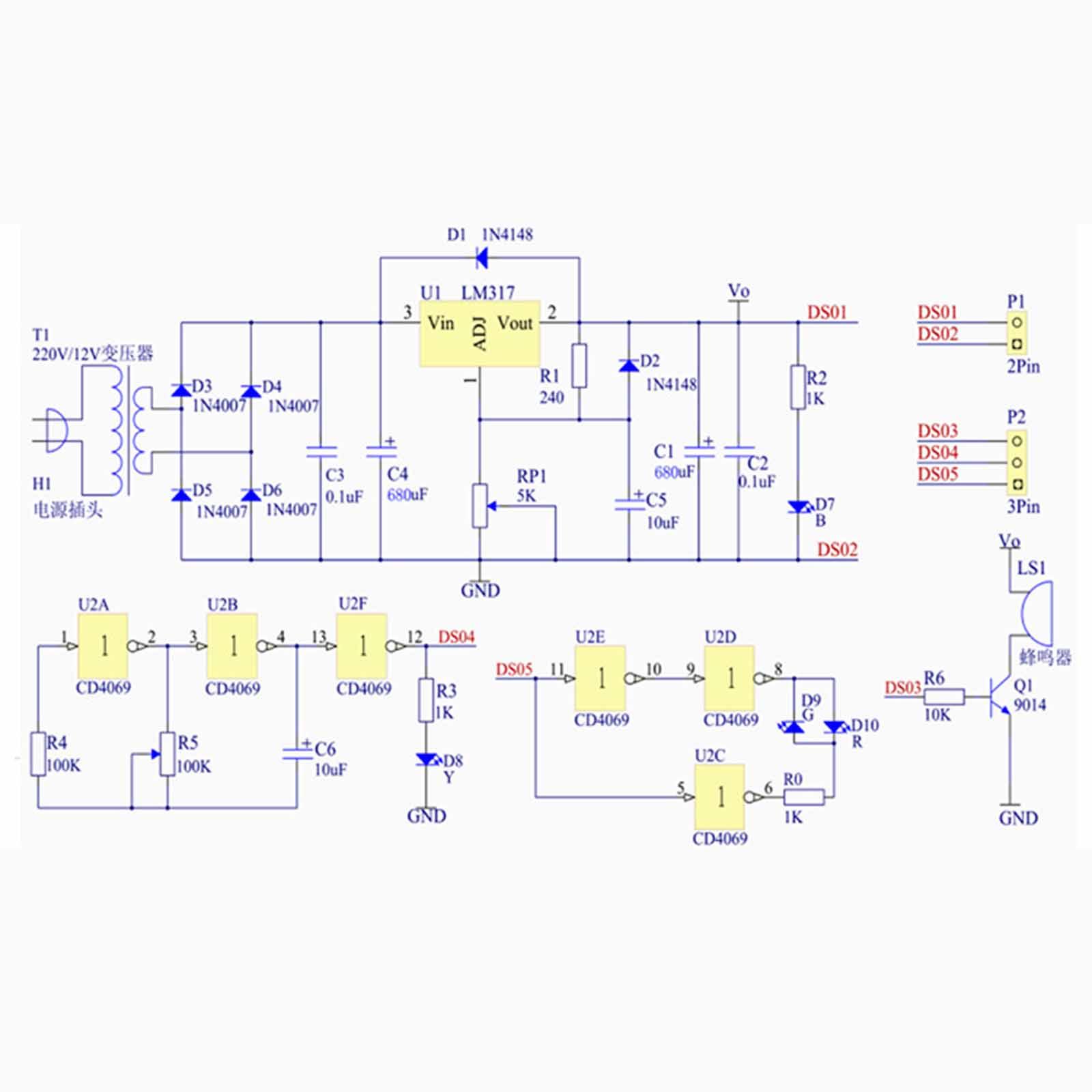 DIY Power Supply Board Adjusta - Diy Home Electronics Lab recensione e prezzo