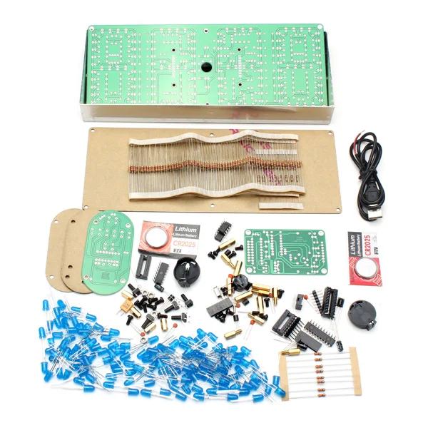 Large Screen Remote Clock Elec - Diy Electronics To Sell recensione e prezzo