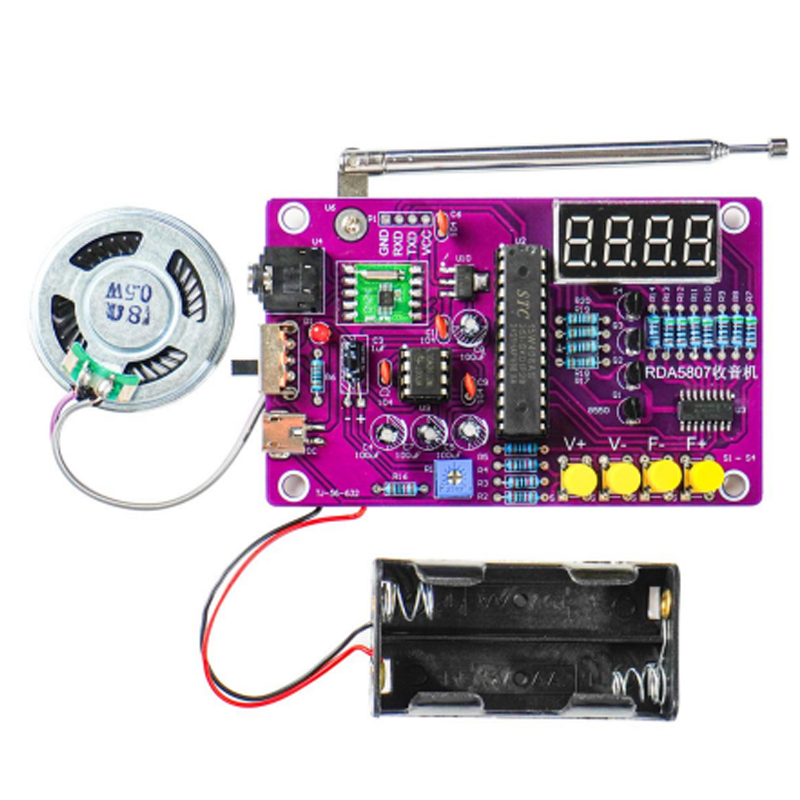 DIY FM Radio Electronic Kit 87 - Diy Electronics Tools recensione e prezzo