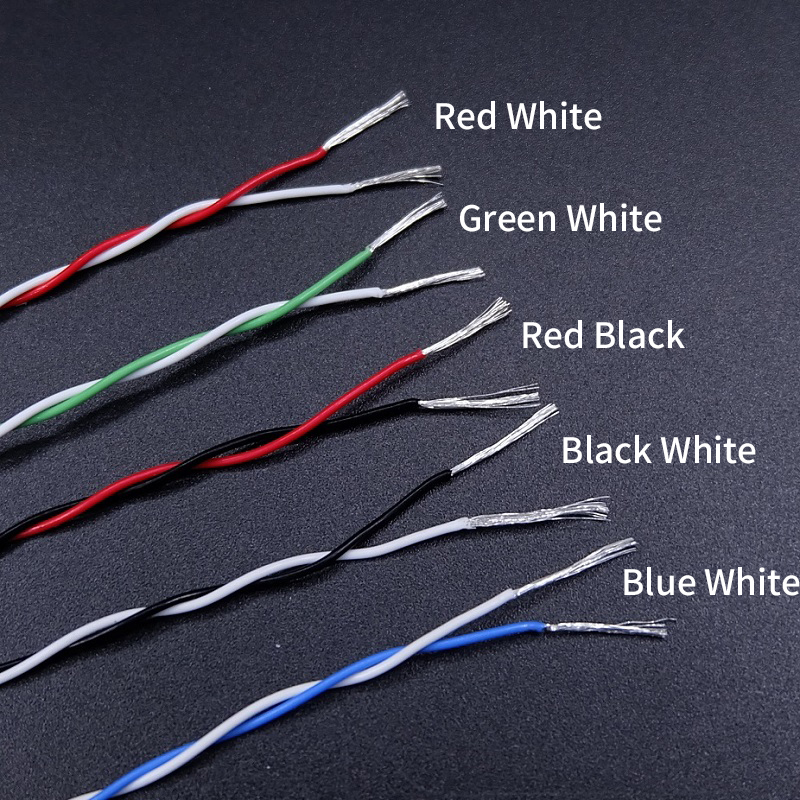 2M/10M 2pins PTFE Wire 30/26/2 - Diy Electronics Audio recensione e prezzo