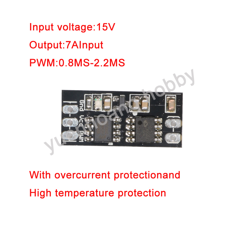 1PC 3.5-15V Brush ESC Two-way  - Diy Boat Electronics recensione e prezzo