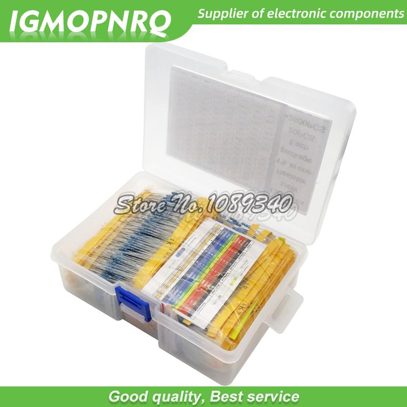 130Values 1/4W 1/2W 1/6W 1W 2W - Resistor Kit 1 4W recensione e prezzo