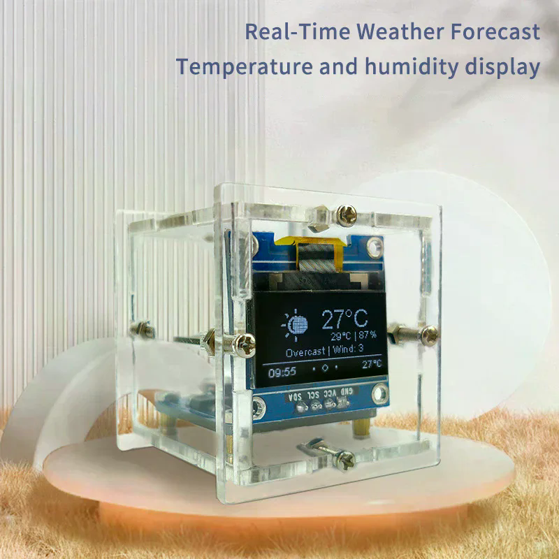 ESP8266 MINI Weather Clock WIF - Diy Soldering Station No Electronics recensione e prezzo