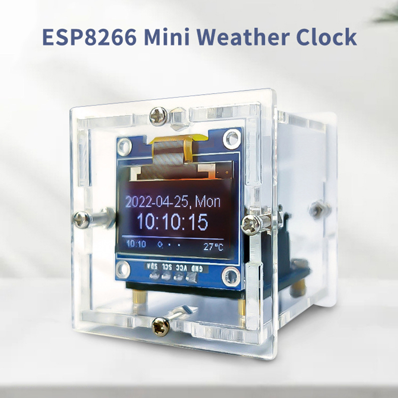 ESP8266 MINI Weather Clock WIF - Diy Soldering Station No Electronics recensione e prezzo
