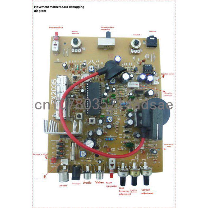 5.5 Inch Black & White TV Main - Diy Electronics Project Kit recensione e prezzo