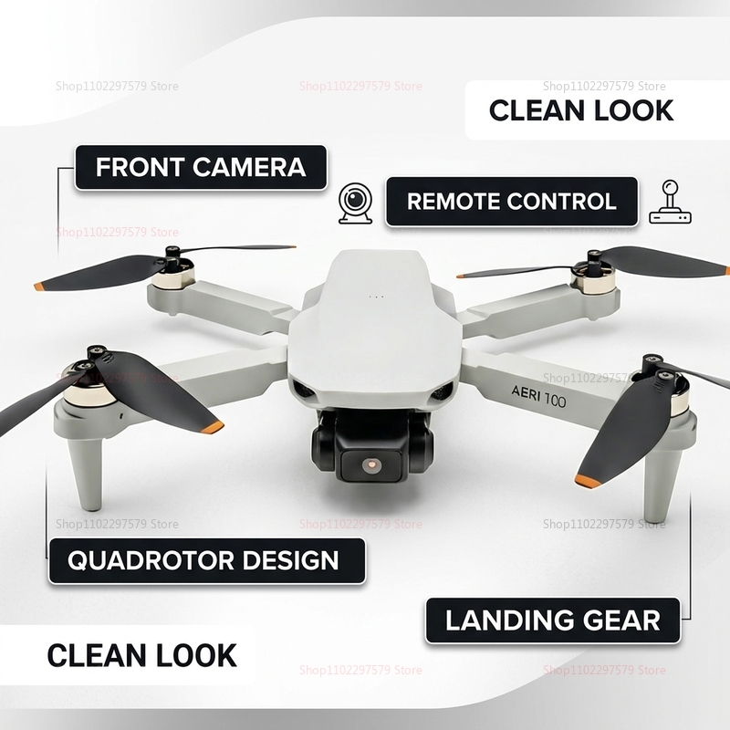 Mini Dronеs Aeri100 8K Profess - Diy Drone Electronics Kit recensione e prezzo