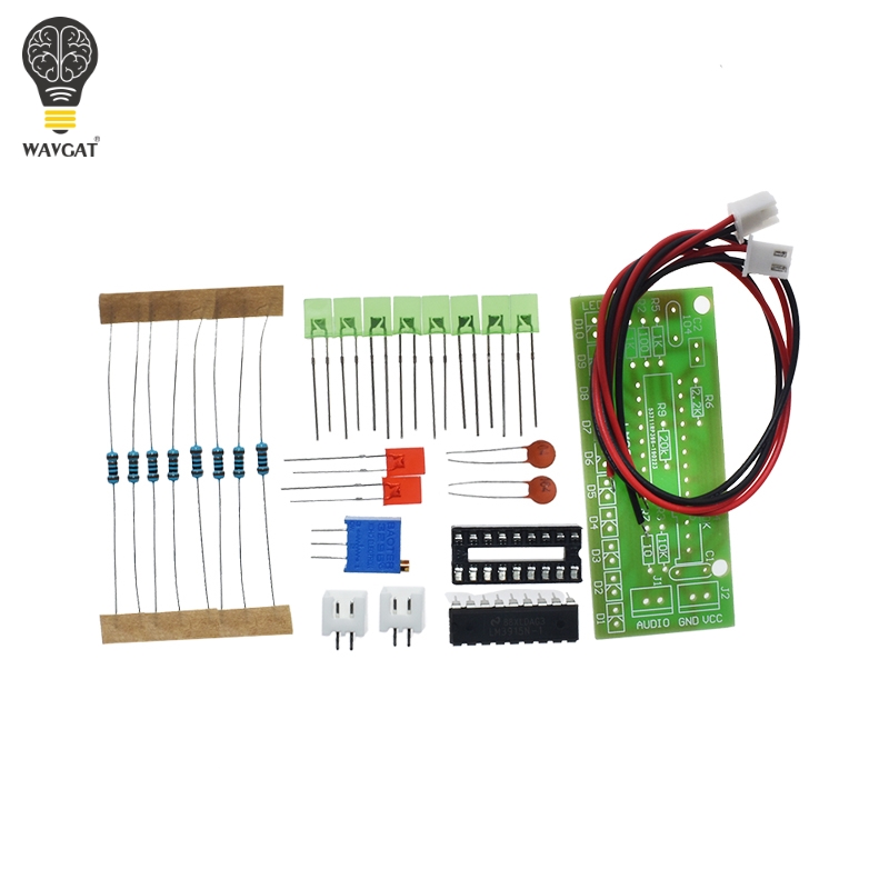 LM3915 DC 9V-12V 10 LED Sound  - Diy Electronics Project Kit recensione e prezzo
