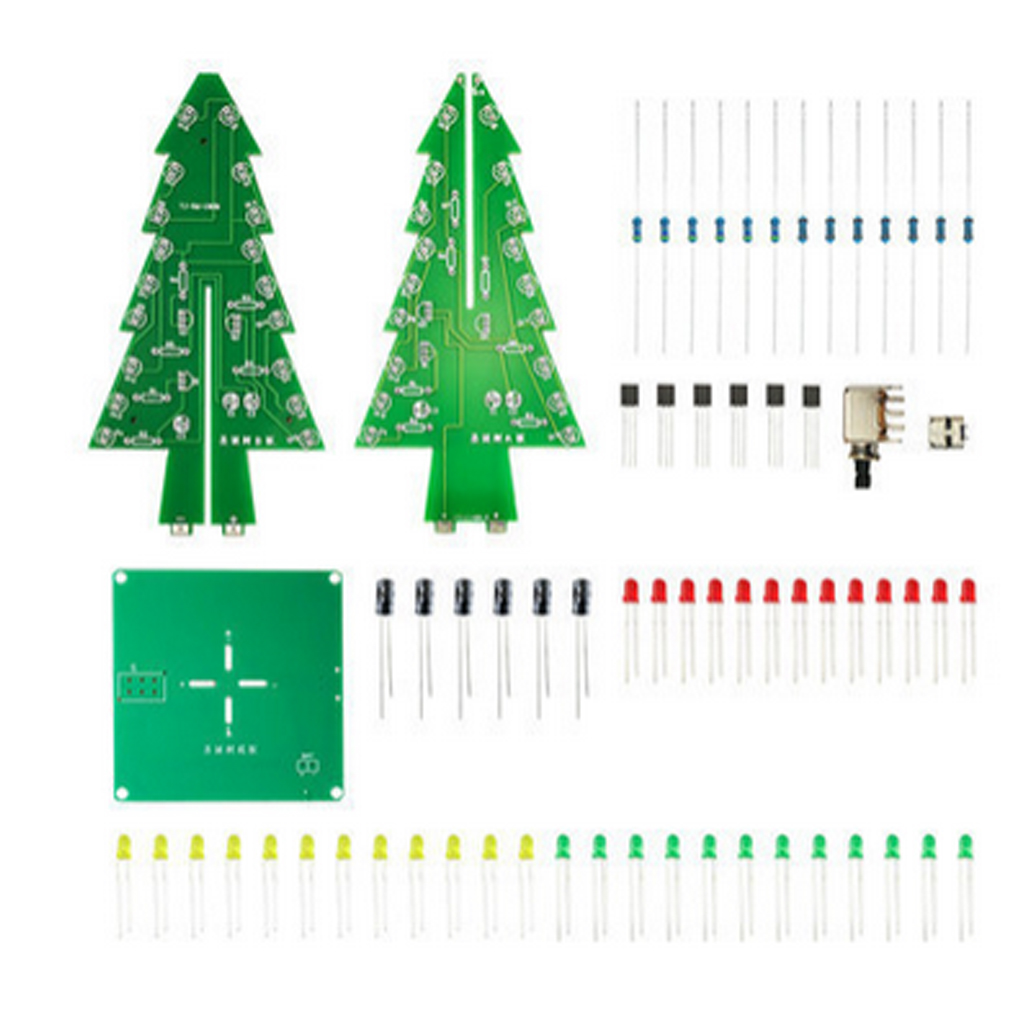 DIY Christmas Tree LED Flash K - Diy Electronics Tools recensione e prezzo