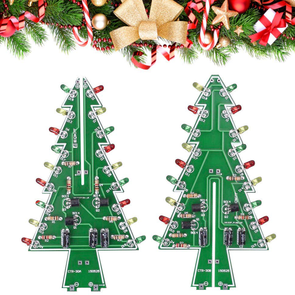 DIY Christmas Tree LED Flash K - Diy Electronics Tools recensione e prezzo