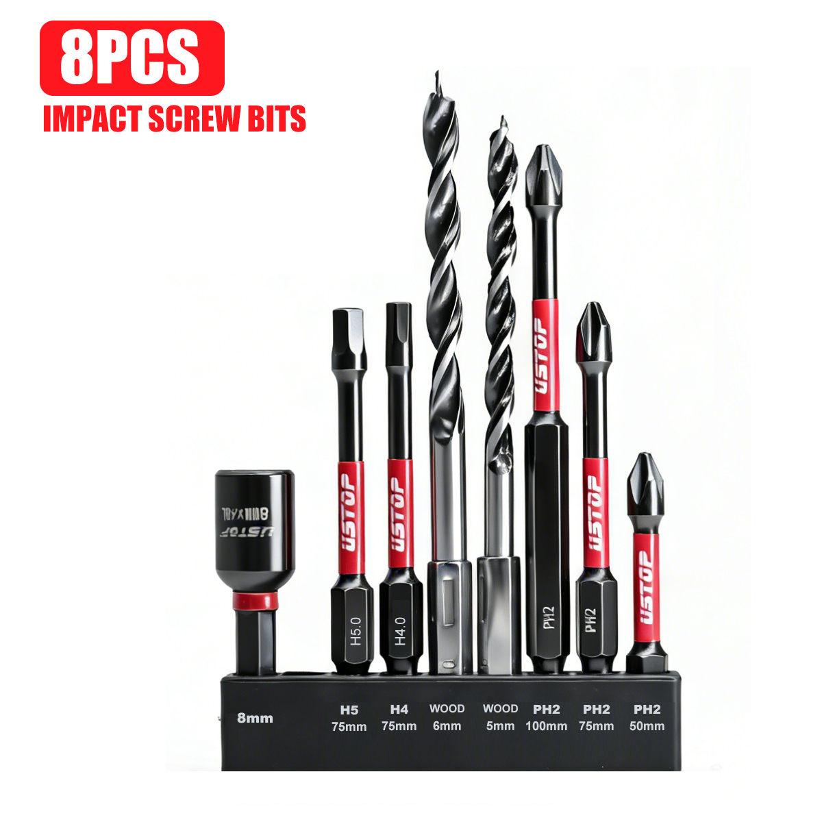 8-Piece Magnetic Impact Bit an - Homemade Diy Electronics recensione e prezzo