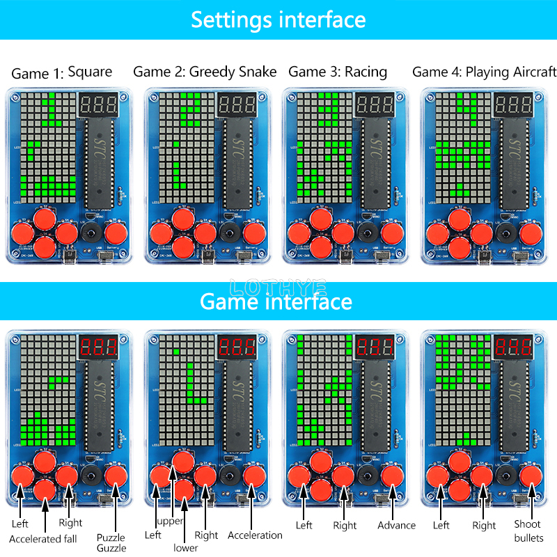 Mini Retro Classic Game Produc - Diy Electronics Project Kit recensione e prezzo